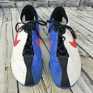Nike Zoom Rival Vintage 1998 Track Spikes Mens 13 White Blue Red 107036-161 Rare